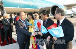 Chủ tịch Quốc hội Nguyễn Sinh Hùng dự Hội nghị các chủ tịch quốc hội trên thế giới